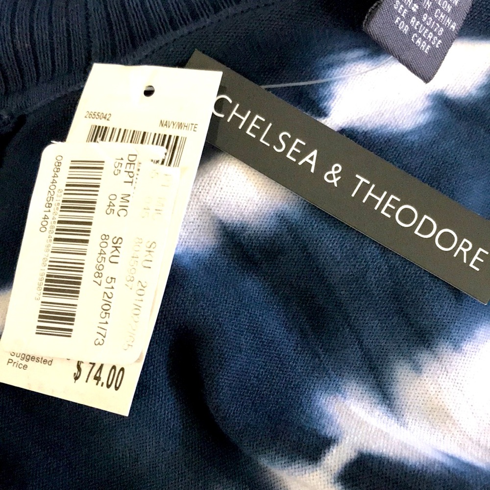 Chelsea & Theodore Tie-Dyed Cardigan. Nwt View 4